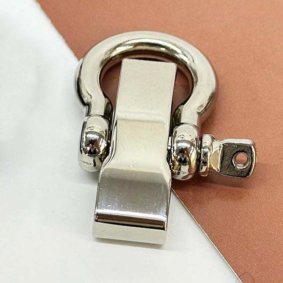 Alloy Steel Paracord Bracelet Shackle Adjustable C-shaped/U-shaped Metal Detachable Buckle Clips