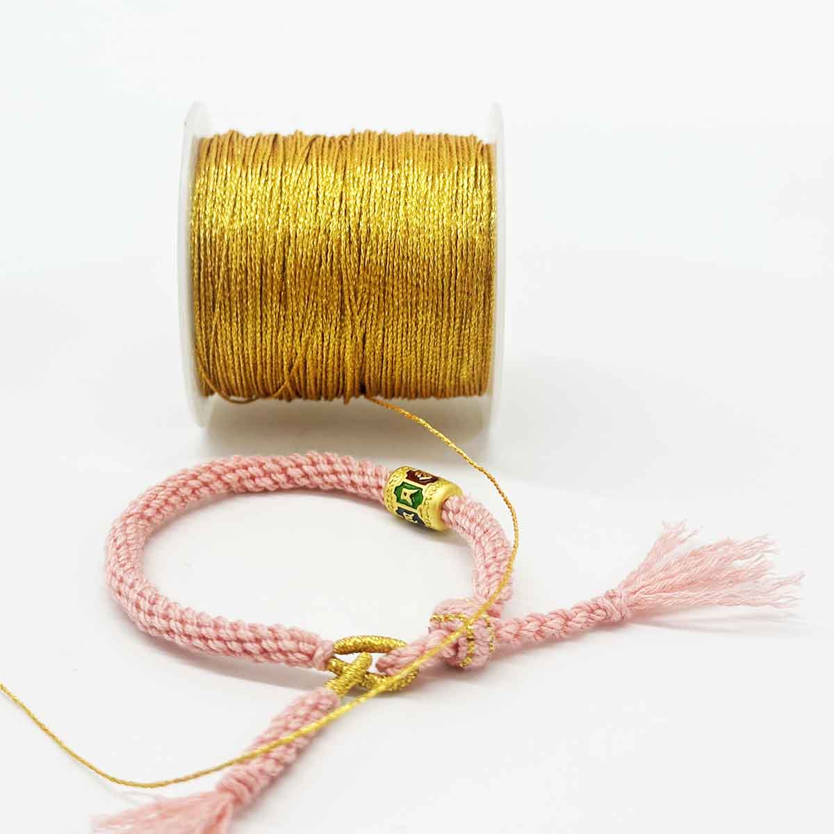 3strands 6strands 9strands Gold Thread Cord String