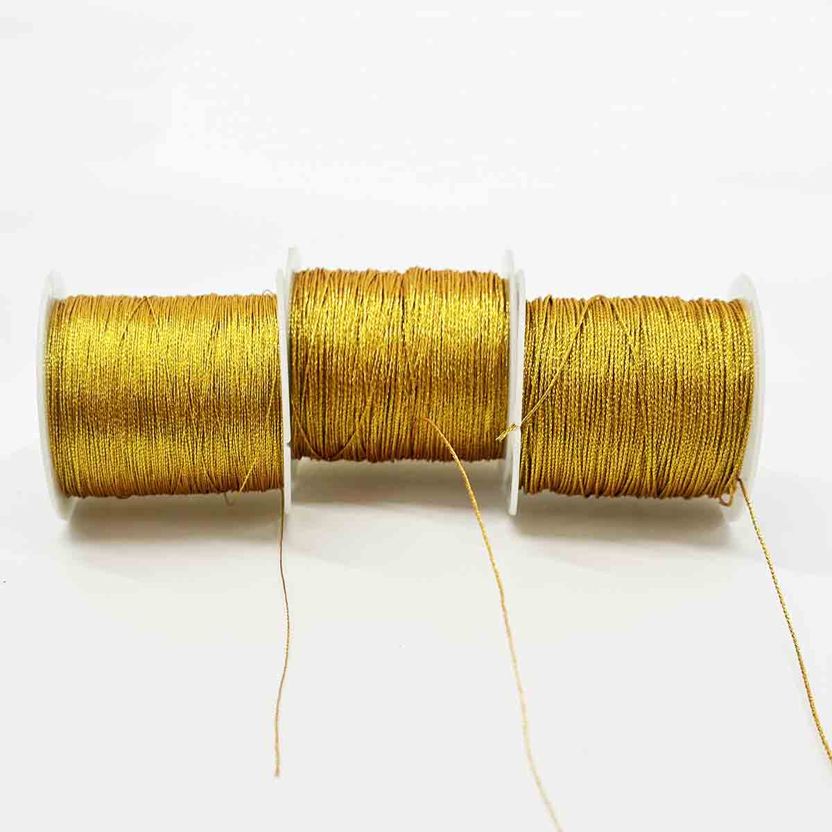 3strands 6strands 9strands Gold Thread Cord String