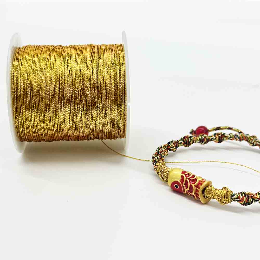 3strands 6strands 9strands Gold Thread Cord String